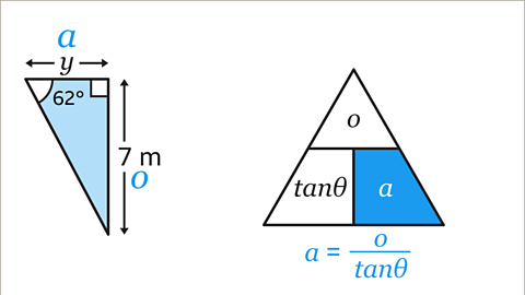 Introduction to trigonometry for right-angled triangles - KS3 Maths - BBC  Bitesize