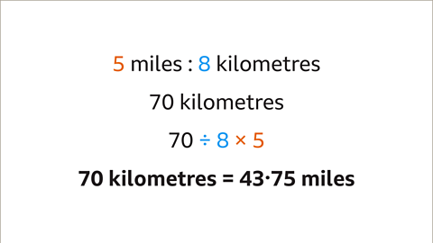 Choosing appropriate units and converting between units KS3 Maths BBC Bitesize