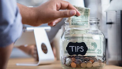 Business Daily, Business Daily, How Covid shifted US tipping