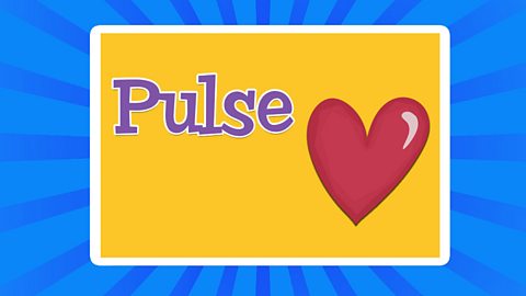 Pulse with a cartoon heart.