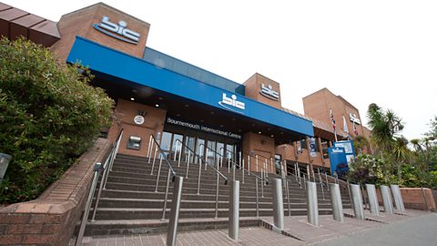 A view of Bournemouth International Centre (BIC), Dorset. 