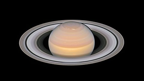 Saturn and its rings