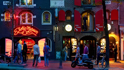 Amsterdam's red light district