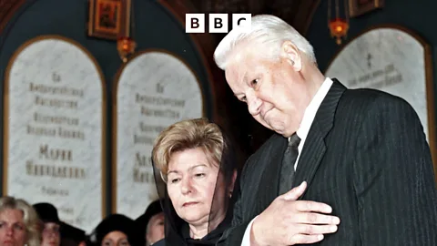 Witness History, Witness History, Yeltsin speaks at the reburial of the Romanovs