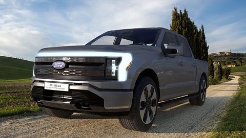 Alamy Sales of the Ford F-150 Lightning Electric Truck were promising, but have slowed (Credit: Alamy)