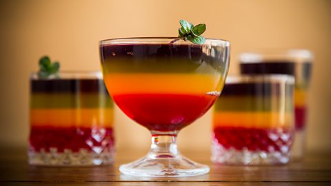 Getty Images Gelatine-based dishes have fallen in and out of favour as food fashion change, but sweet jellies remain popular (Credit: Getty Images)