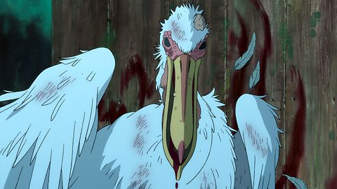 Studio Ghibli The titular Heron is voiced in the English-language version by Robert Pattinson (Credit: Studio Ghibli)