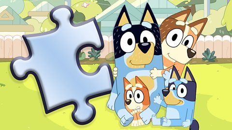 Bluey: Series 1 jigsaw puzzle online game - CBeebies - BBC