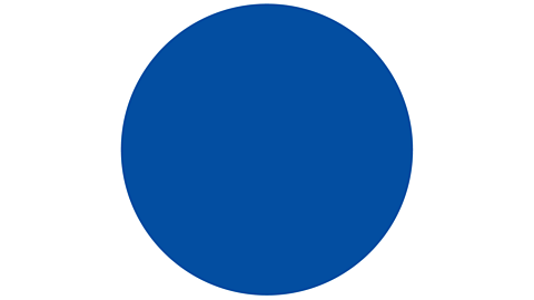 Blue circle