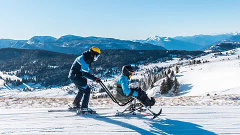 Skiarea Alpe Cimbra in Trentino, Italy