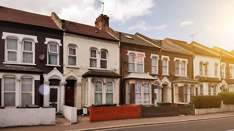 A row of terraced houses