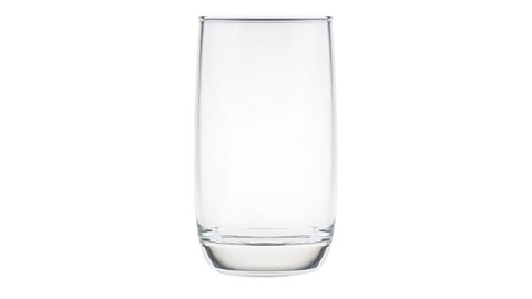 An empty glass