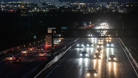 Vehicles on the motorway in Bristol, England (Credit: Getty Images)