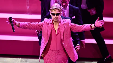 Ryan Gosling performing I'm Just Ken at the 2024 Oscars ceremony