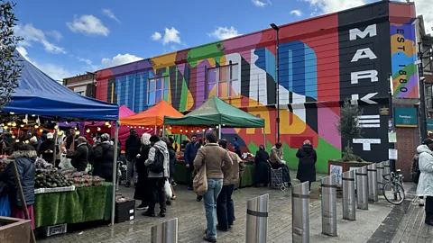 Ridley Road Market in Dalston