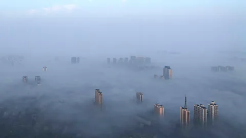 Smog over Huaian, China (credit: Getty images)