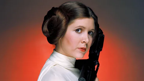 Carrie Fisher as Princess Leia from Star Wars (Credit: Alamy)