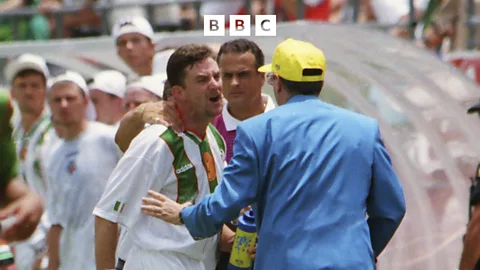 Sporting Witness, Sporting Witness, John Aldridge’s touchline temper at USA '94