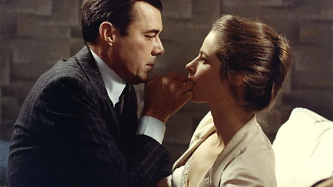 Dirk Bogarde and Charlotte Rampling in The Night Porter (Credit: Alamy)