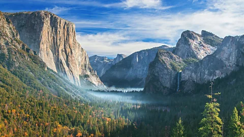 Yosemite El Capitan and Half Dome