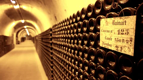 Wine cellar tunnel (Credit: Alamy)