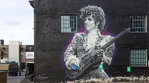 Mural of Prince in Minneapolis
