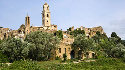 Bell tower in Bussana Vecchia (Credit: Getty Images)