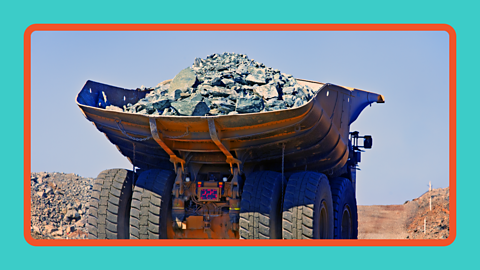 A truck full of colbalt