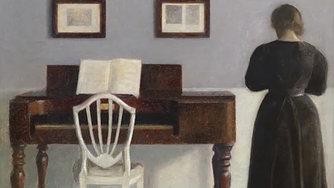 Interior with the artist's wife (Credit: Private Collection/Annik Wetter Photographie)