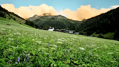 The  Walserweg Gottardo takes hikers out of the Binna Valley into the High Alps (Credit: Switzerland Tourism)