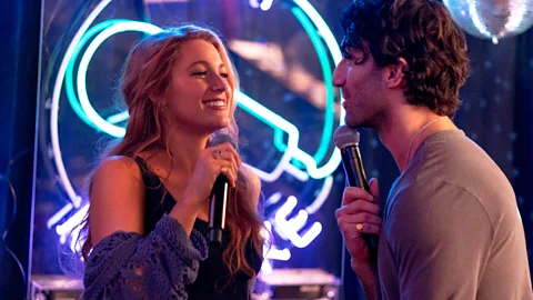 Blake Lively and Justin Baldoni in a scene from It Ends with Us (Credit: Sony)