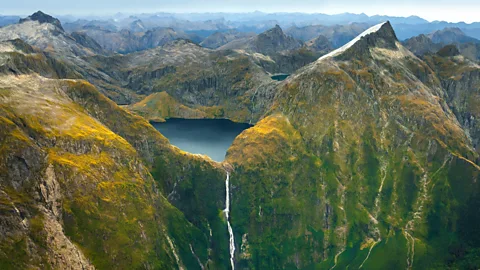 Aerial view of Fiordland National Park, New Zealand (Credit: Getty Images)