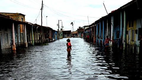 Flooding after Hurricane Helene hits Cuba (Credit: Getty Images)