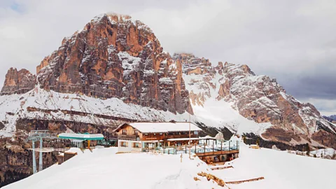 Rifugio Scoiattoli in Cortina d'Ampezzo, Dolomites, Italy (Credit: Alamy)