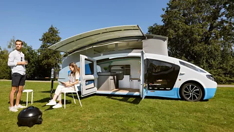 The world's first solar-powered campervan