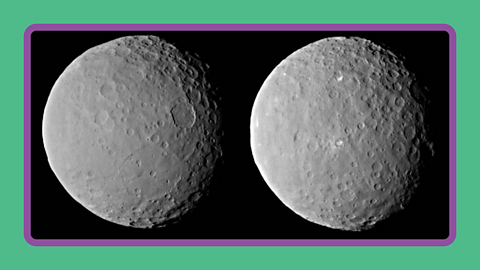 Images of the dwarf planet Ceres.