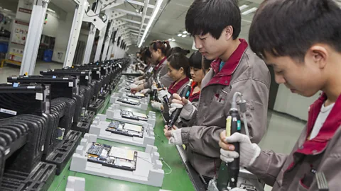 Chinese factories go into overdrive