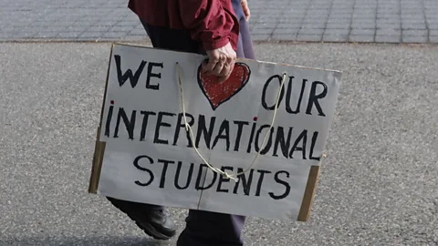 Newshour, Newshour, US halts student visa appointments