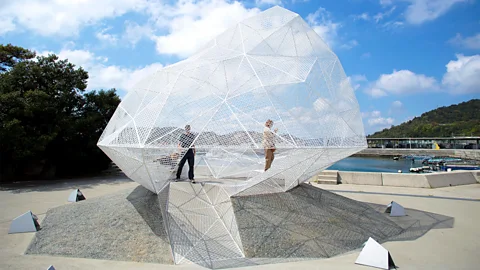 The Naoshima Pavilion by Sou Fujimoto (Credit: Alamy)