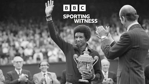 Sporting Witness, Sporting Witness, Arthur Ashe wins Wimbledon