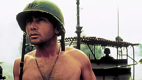 A still of Martin Sheen wearing an army hat in Apocalypse Now (Credit: Alamy)