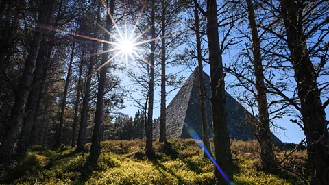Prince Albert pyramid seen through trees at Balmoral (Credit: Getty Images)