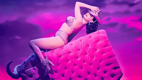 Dita Von Teese performing in Diamonds and Dust (Credit: Chris Davis Studio)