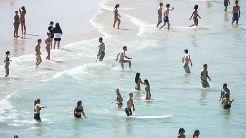 People at the beach (Credit: Alamy)