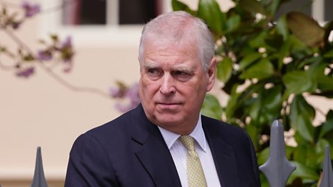 BBC News - Prince Andrew Email to Epstein Emerges