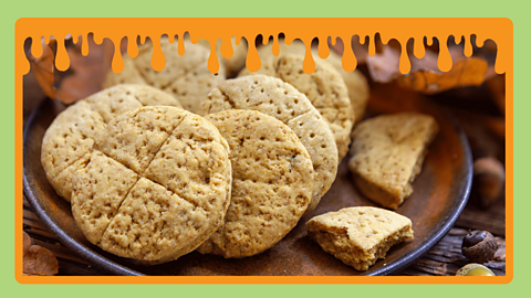 Some biscuits on a plate