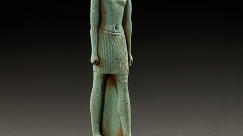 Striding Thoth amulet Late Period ca. 664–332 B.C.