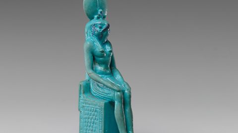 Statuette of Re-Harakhty Ptolemaic Period 332–30 B.C.