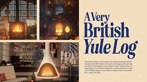 A Very British Yule Log