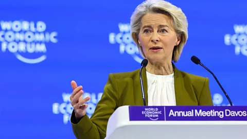 Newshour, Newshour, Europe grapples with transatlantic crisis at Davos